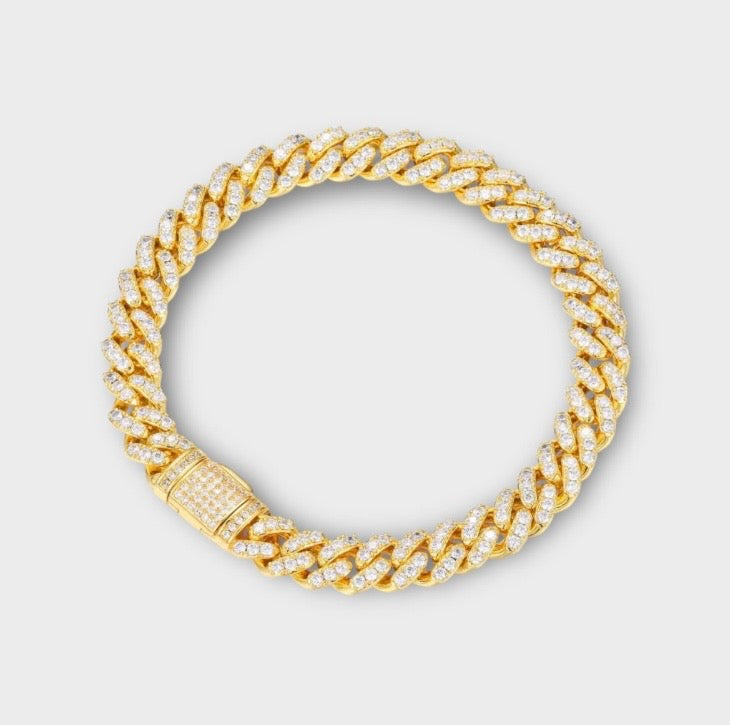 Moissanite Cuban Bracelet