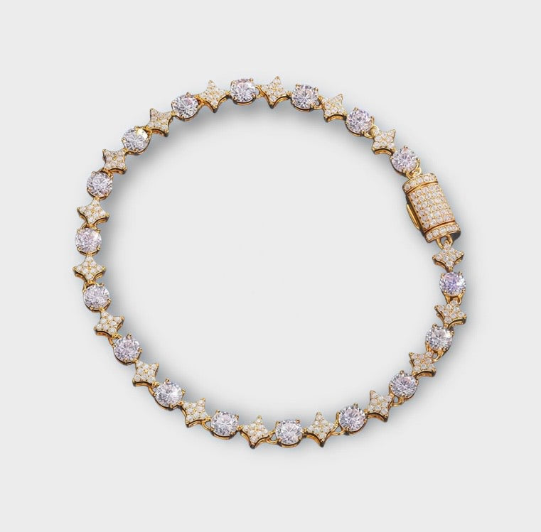 Stud X Star Bracelet