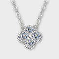Moissanite Clover Necklace